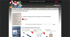 Desktop Screenshot of depac.fr